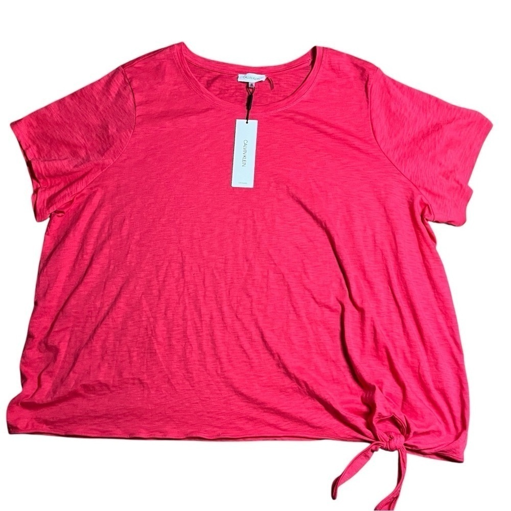 Calvin Klein Women’s Side Knot Top, Size 2X